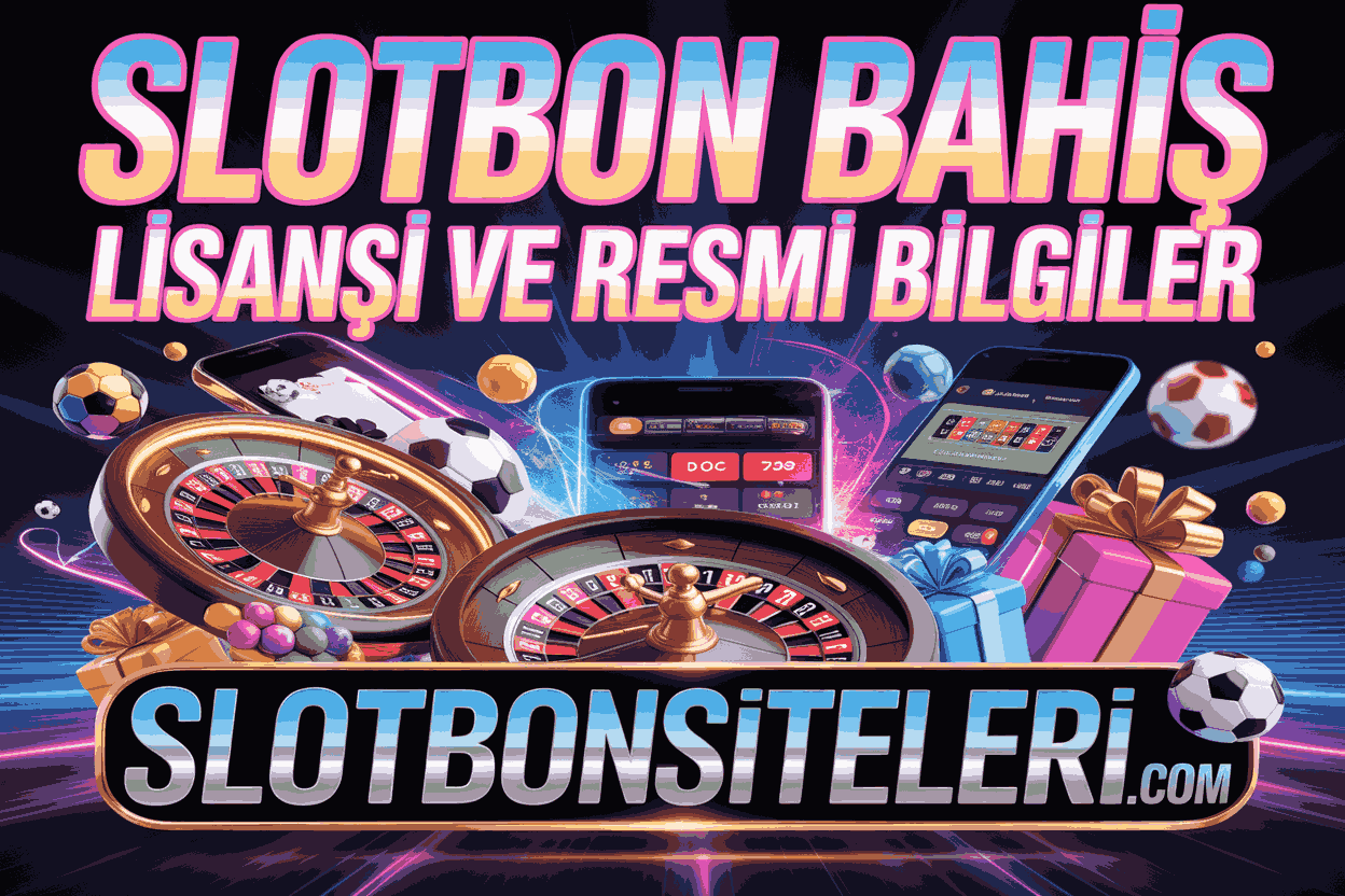 Slotbon Bahis Lisansı ve Resmi Bilgiler