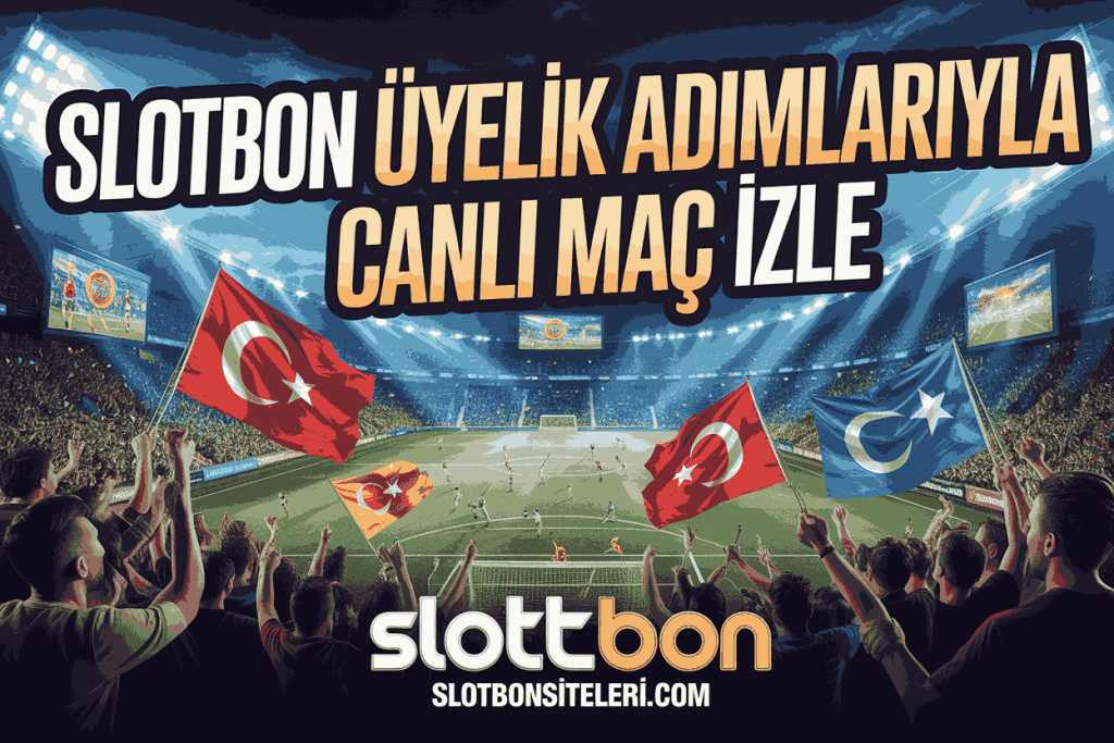 slotbon uyelik adimlariyla canli mac izle