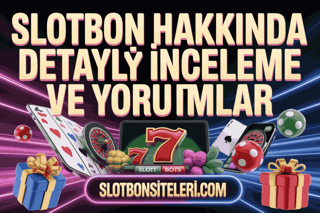 slotbon hakkinda detayli inceleme ve yorumlar